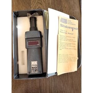 Shimpo DigiTacho DT-201 Hand Tachometer Non-Contact Optical RPM Tester VTG WORKS